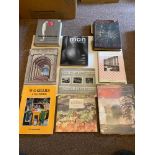 A Selection of various art and design books which includes Charles Rennie Mackintosh and the