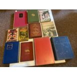 A selection of collectable books which authors and titles: Birket Foster- H.M. Cundall, Progress