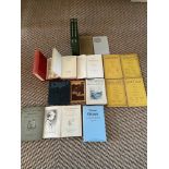 A Collection of mixed genre books and booklets to include: Shelley by Francis Thompson, Edward