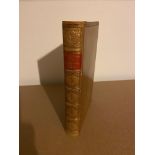 A Leather bound 1st edition book titled 'Antiquities of Scotland' published by J. Stillie- dated