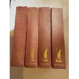 Four volumes of The history of the Ingenious Gentleman 'DON QUIXOTE' of La Mancha. Translated from