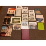 A Selection of art books which include various building prints. Books include 'An approach to Paul