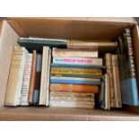 A Box of various mixed books which include titles 'The Ocean Tramp by Frank C. Hendry, The other