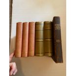 Three Volumes 'Letters and Literary remains of Edward Fitzgerald, edited by William Aldis Wright-