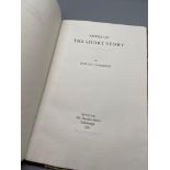 A Rare limited edition book titled ' Notes on the Short Story' by Morley Jamieson. Inscribed by