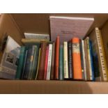 A Box of mixed books titled 'In search of Diaghilev', The Age of Paradox, Provincial Printing,