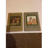 'The Isle of Wight' & 'Windsor Castle' books pictures by Ernest Haslehust and described by Edward