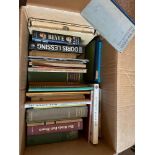 A Box of collectable books which include titles The new heaven, Doris Lessing, Daniel Martin- John