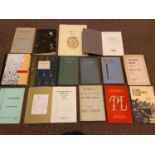 A Selection of Poetry Books and booklets which includes titles: The Sselected Poems of Norman