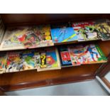 A Collection of various comics and annuals which incudes DC Superman comics and 1960's superman