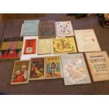 A Quantity of vintage comic and music books which include Christabel Aberconway- The story of Mr