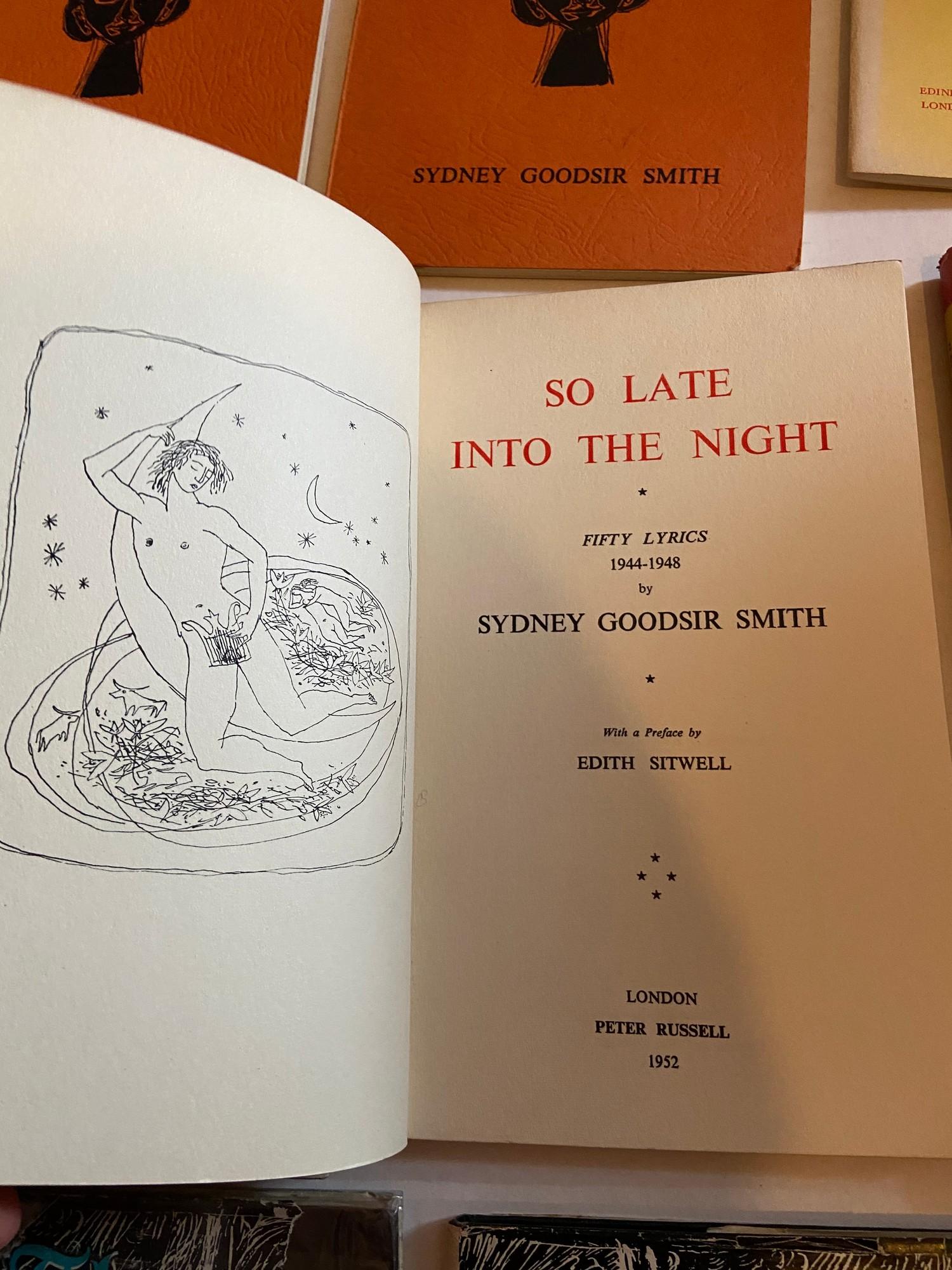 A Quantity of Sydney Goodsir Smith novels which include Carotid Cornucopius, So Late Into the night, - Image 3 of 9