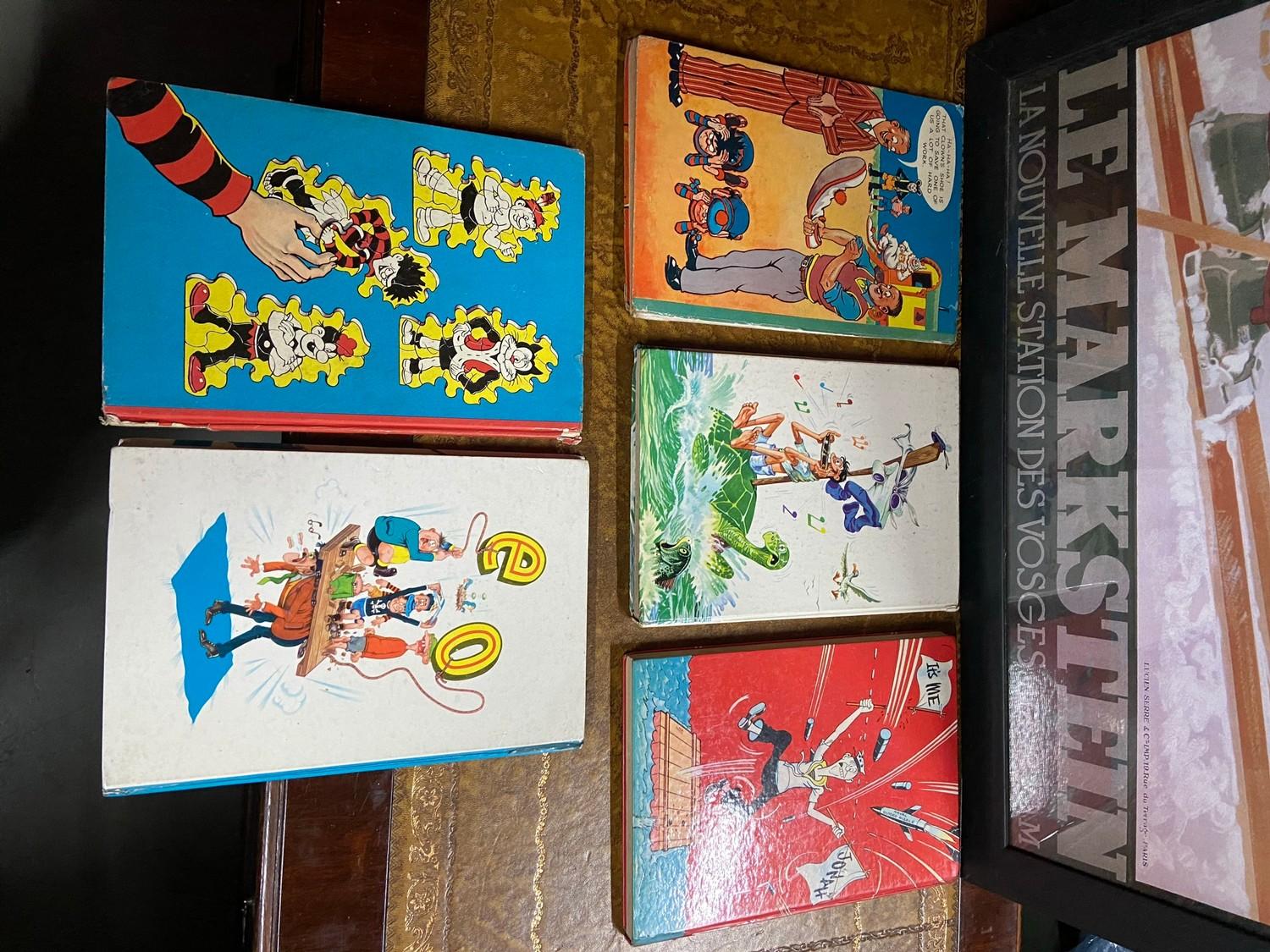 A Lot of 5 various vintage 50's and 60's The Beano Books - Image 3 of 3