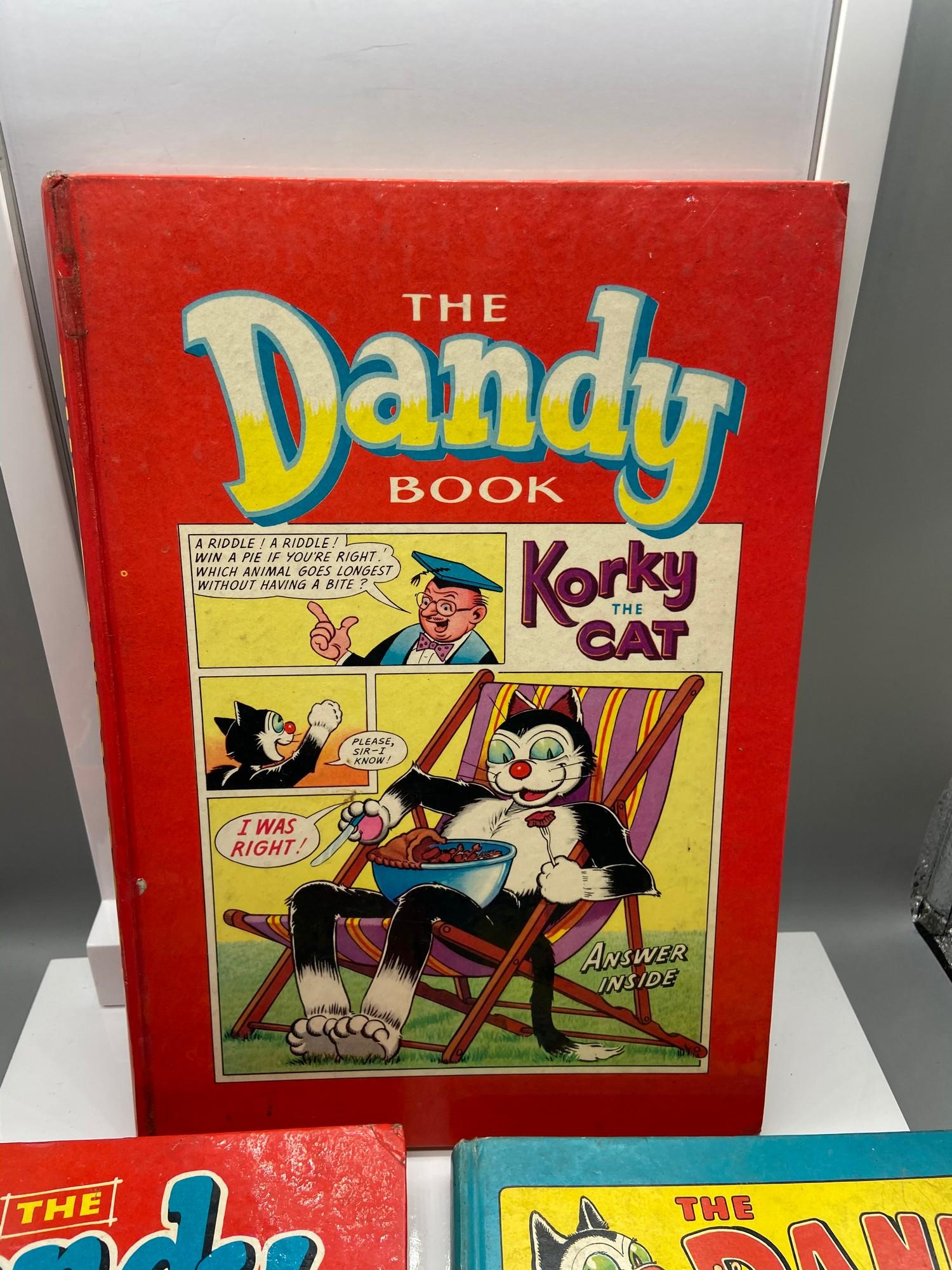 A Lot of three 'The Dandy Book' Annuals, 1960, 1964 & 1962. All in good condition. - Image 4 of 7