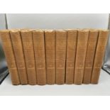 A Complete Volume 1-10 books, Titled 'Memoirs of the Life of Sir Walter Scott, Bart.' by J.G.