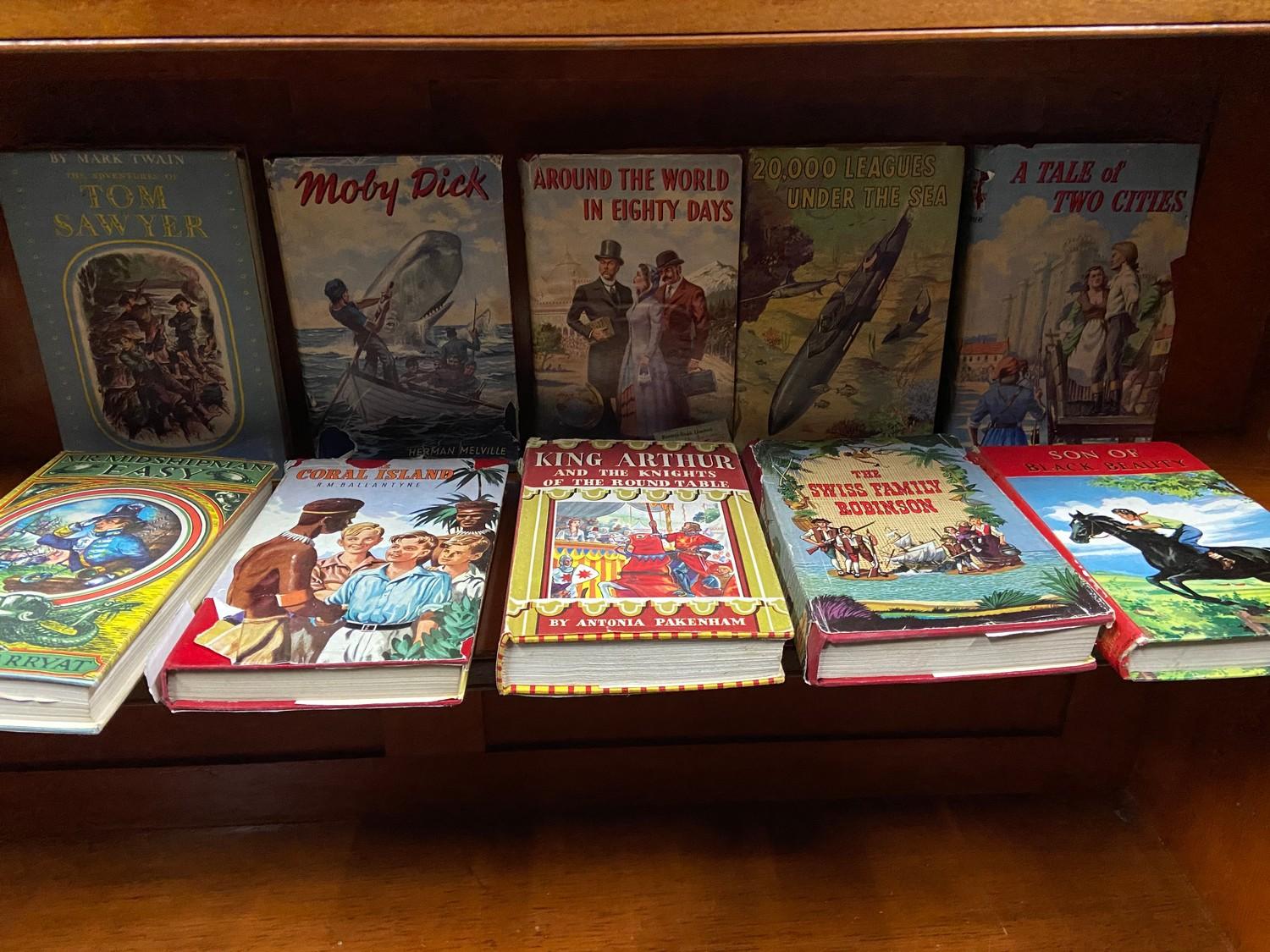 A Collection of classic 1950's and 60's books.