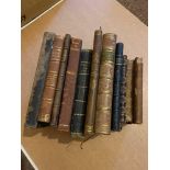 A Selection of late 18th/ 19th and early 20th century books which includes titles 'Lehrbuch der