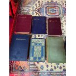 A selection of collectable books which include The Complete Works of William Wordsworth, The