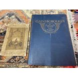 Two various books titled 'Gainsborough' by Mortimer Menpes text by James Greig and 'Souvenir D'