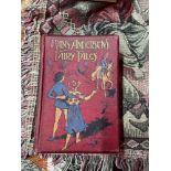 A First edition book titled 'Fairy Tales' by Hans Christian Anderson with eight illustrations.