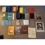 A Collection of Poem books, booklets and various French Ballet and Italian Opera booklets.