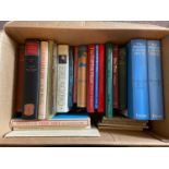 A Box of various books, see images for titles.