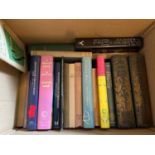 A Box of various books which include titles and authors: Two volumes of Putnam's Magazine, various