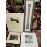 Four various artworks to include Artist Proof Confrontation at Brodgar, Orkney signed, Photo