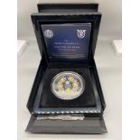 The Bradford Exchange Mint coin 'The Queen Elizabeth II Long May She Reign' Five Crown Coin with box