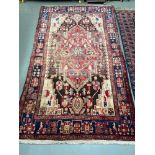 Antique Persian style rug.