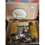 A Box containing a quantity of Britains farm animals