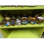 A Large quantity of Victorian lustre water jugs, creams and sugar bowls.