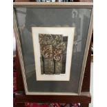 Valerie Thornton (1931?1991) etching titled 'Little Salkeld' signed in pencil, dated 78 and