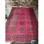 Antique Persian style rug.