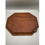 Antique Robert 'Mouseman' Thompson oak chopping board