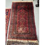 Antique Persian style rug.