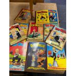 A Quantity of vintage Oor Wullie annuals