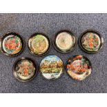 7 Various Russian collectable plates