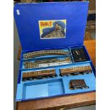 Hornby Dublo part electric train set.