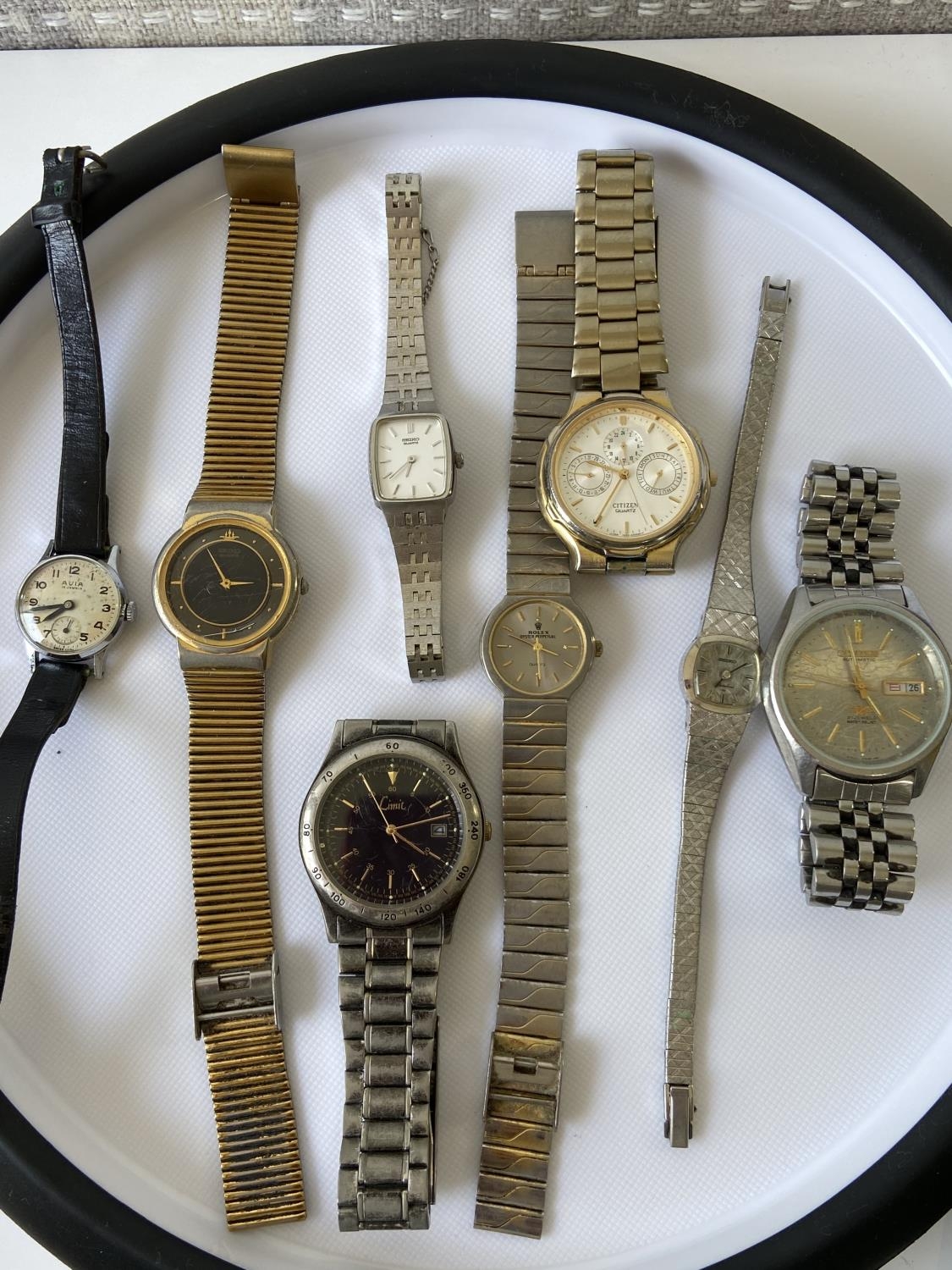 A selection of various gents & ladies vintage watches to include; Citizen automatic 21 jewels,