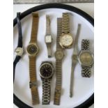 A selection of various gents & ladies vintage watches to include; Citizen automatic 21 jewels,