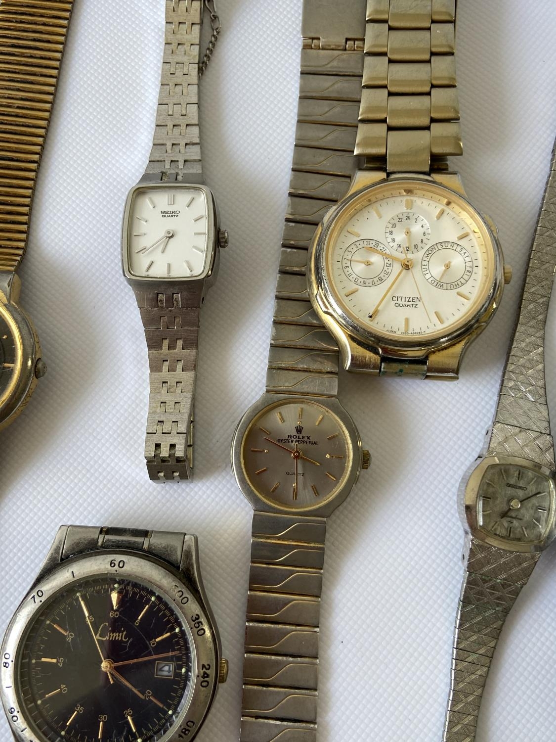 A selection of various gents & ladies vintage watches to include; Citizen automatic 21 jewels, - Image 6 of 8