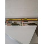 TWO CORGI MILITARY MODELS WITH BOXES. 902- M60A1 MEDIUM TANK & 903 CHIEFTAIN TANK