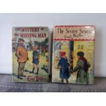 ONE FIRST EDITION ENID BLYTON BOOKS. TITLED THE MYSTERY OF THE MISSING MAN- DATED 1956 & THIRD