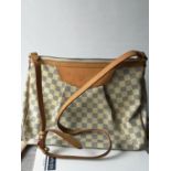A Louis Vuitton Damier shoulder bag