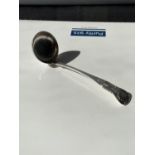 An Edinburgh silver ladle [James Mckay] [dated, 1838] [length 14cm] [35g]