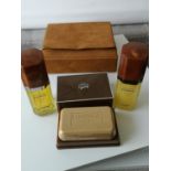 A Vintage Hermes Paris Equipage mens spray set- eau de toilette, apres rasage aerospray & sealed