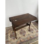 An early 20th century drop-end window table [72x77x67cm]