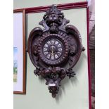 An Impressive Antique German Blackforest wall clock. [68cm in length]