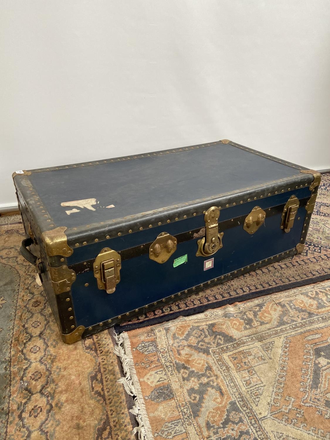 A WW2 Military travel trunk produced by Watajoy London. Comes with interior drawer and original